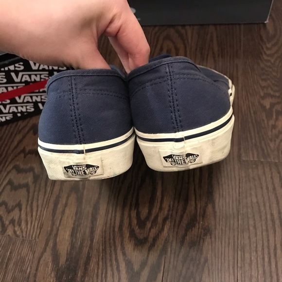 Off the wall navy vans - Picture 4 of 6